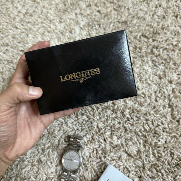 MINT Vintage Longines L7.634.4 COMPLETE SET Admiral 5 Star Automatic Watch 34mm - Picture 14 of 16